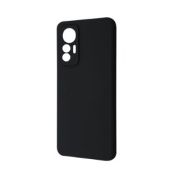 Θήκη Πλάτης Σιλικόνης Soft Back Cover για Xiaomi 12 Lite 5G Χρώμα : Μαυρο
