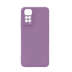 Θήκη Πλάτης Σιλικόνης Soft Back Cover για Xiaomi Redmi NOTE 11 PRO 5G Χρώμα : Μωβ
