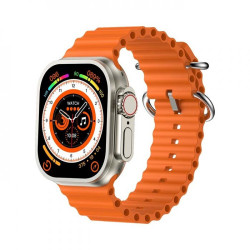 Z66 Ultra 49mm Smartwatch με Παλμογράφο (Πορτοκαλί)